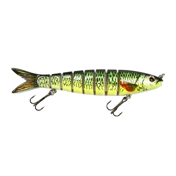 S SERENABLE Bass Fishing Lure Equipment Gifts Supplies Portable Compact Artificial Baits Style C