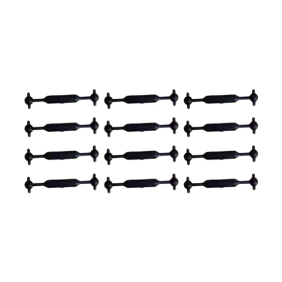 12 piezas de accesorios para trenes de ferrocarril a escala HO 1:87, control de potencia y construcción. 229 mm