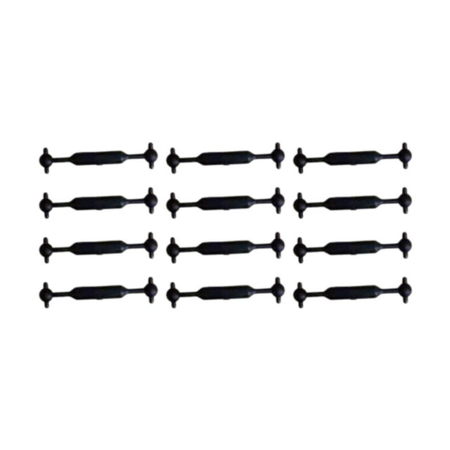 12 conectores de acoplamiento a escala HO 1/87, piezas mejoradas para paisajismo, juguetes y pasatiempos. 229 mm