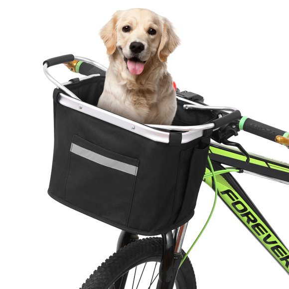 Bolsa para bicicleta Cesta plegable para bicicleta, manillar de bicicleta, cesta delantera, bolsa pa Tomshoo Bolsa para bicicleta