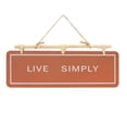 thumbnail image 3 of Melrose "Give Thanks" and "Live Simply" Decorative Hanging Signs - 15.75" - Set of 2, 3 of 3