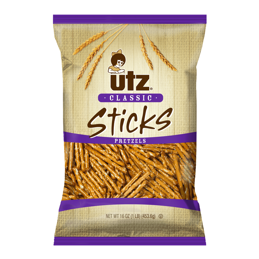 Utz Classic Pretzel Sticks 16 oz