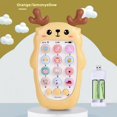 thumbnail image 1 of Interactive Musical Toy Phone for Toddlers 4-6 Years: Educational Learning Tool with Intelligent Realistic Design, Enhances Cognitive Skills & Parent-Child Interaction, Battery Operated Fun Play for, 1 of 6