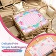 thumbnail image 6 of American Mahjong Mat for Table, Premium Silicone Noise Reduction Game Cover, 31.5 x 31.5 Inch Ships Rolled with Storage Bag (Pink Checked), 6 of 8