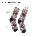 thumbnail image 3 of KLL Cute Dogs Puppy1 Print Cool Socks Men's Women's Crew Socks Funny Crazy Novelty Stockings, 3 of 7