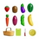 thumbnail image 5 of Cocina de Juguete CUTICAT Juego de Simulación de Alimentos 12 Piezas con Cesta de Almacenamiento, 5 of 8