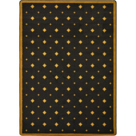 Any Day Matinee Walk of Fame Rectangle Theater Area Rugs  02 Brown - 3 ft. 10 in. x 5 ft. 4 in.