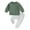 Light Green, variant on Newborn Baby Boy 2PCS Clothes Set 6M 12M 18M 24M 3Y Solid Color Sweatshirt Pants Toddler Clothes Outfit Baby Costume