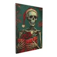 thumbnail image 2 of 12x18 inch Decorative Paintings On The Wall Christmas Gift Of Skeleton People,Living Room,Man Cave,Cafes,Lounge Decor Wall Art Canvas Prints,Gift Of Skeleton People Modern Style Decor Poster, 2 of 6