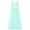 Mint Green-A, variant on CHICTRY Kids Girls Chiffon Flower Girl Dress Pleated High Waist Birthday Party Dress