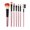 C, variant on EGNMCR Eyeshadow 7 Pcs Wood Makeup Brush EyeShadow Brush Cosmetics Blending Brush Tool Makeup Brush
