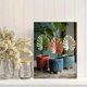 thumbnail image 2 of Qisvanset 12x16 Inch Cycling Adventure Abstract Canvas Print Wall Art, 2 of 5