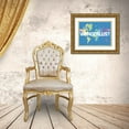 thumbnail image 3 of Gibbons, Lauren 32x25 Gold Ornate Wood Framed with Double Matting Museum Art Print Titled - Wanderlust, 3 of 4