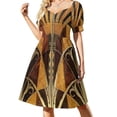 thumbnail image 2 of Vestido de manga corta Aurora Borealis Northern Lights vestidos con mangas largas ropa de verano, 2 of 7