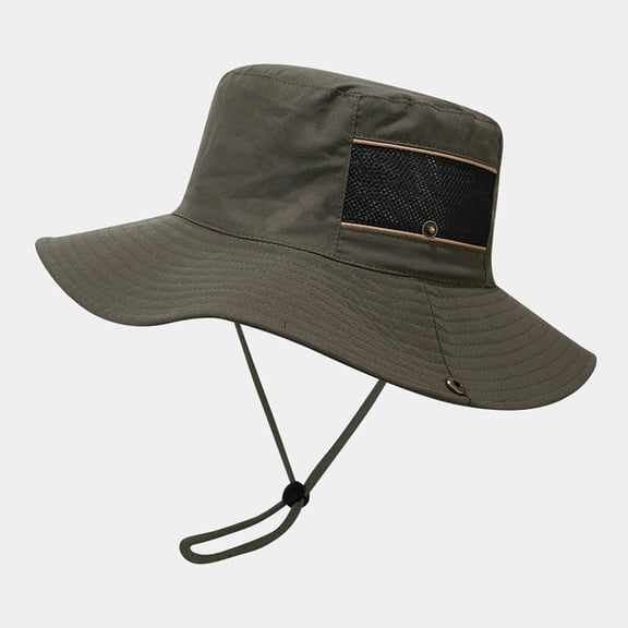 Breathable Wide Brim Boonie Hat Outdoor Mesh Cap For Travel Fishing Mount Hat Ladies Hat Summer Hat Bucket Hat Men 58 Men's Rain Hat Men's Large Bucket Hat Men's Work Hat Bucket Hat Modern Bucket Hat