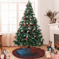 thumbnail image 6 of Sigee Red And Blue Fire Dragon E for Christmas Decoration Tree Skirt Christmas Plaid Tree Skirt,Christmas home decor Holiday Tree Skirt Fits TChristmas Tree-48", 6 of 6