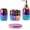 Rainbow, variant on Gold Bathroom Accessory Set, 3-Piece Gold Ceramic Bath Accessories Set with Tray, Lotion Dispenser, and Tumbler for Luxurious Bathroom Decor