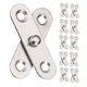 thumbnail image 5 of 16 bisagras de puerta ocultas de acero inoxidable, giratorias., 5 of 5