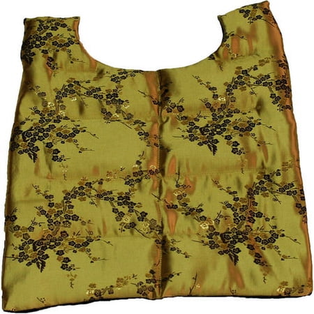 Herbal Concepts Herbal Comfort Back Pack, Gold Cherry Blossom Satin