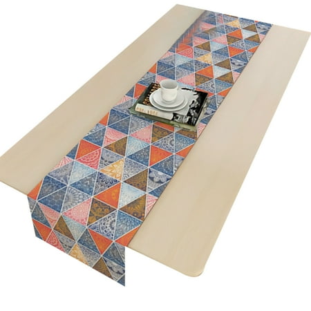 

Ramadan Decoration Table Runner with Gold Star and Moon for Ramadan Table Decor