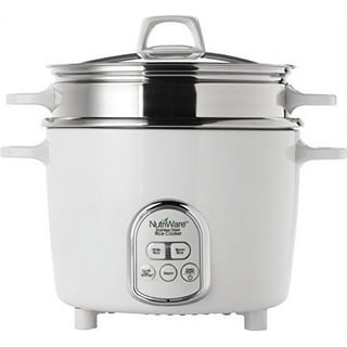  Aroma Housewares Select Stainless Rice Cooker & Warmer with  Uncoated Inner Pot, 3-Cup(uncooked)/6-Cup(cooked)/ 1.2Qt, ARC-753SGB,  Black: Home & Kitchen