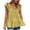 Yellow 2, variant on Spring Saving!YANHAIGONG Womens Sleeveless Tunics Henley Shirts, Square Neck Flowy Sleeve Floral Blouse Tank Tops Casual Pleated Basic Tops Blouse