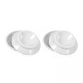 thumbnail image 1 of Abbracc 5x4x Piano Caster Cups High Quality Protection Solid Upright Premium ABS White, 1 of 8