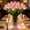 Pink without vase, variant on Radiant Romantic Tulip Light with a Vase, 2026 New Flower Shaped Ambient Night Lamp, 15 PCS Twinkling Tree Tulips Led Night Light that Never Fade