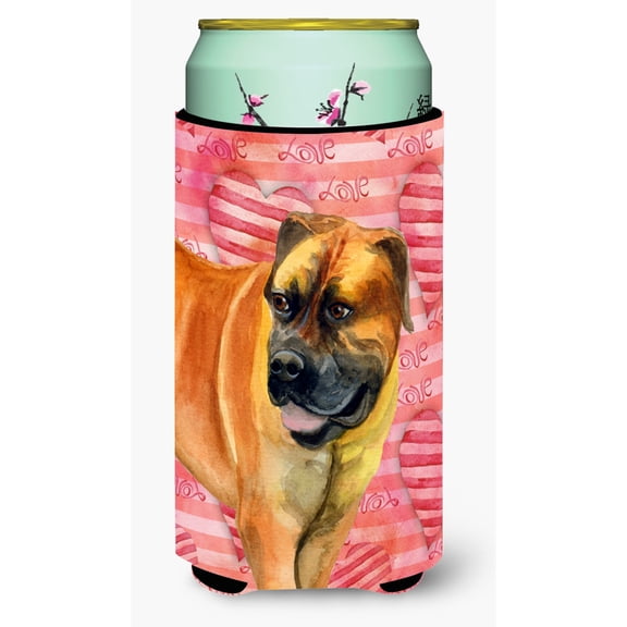 Carolines Treasures BB9733TBC Boerboel Mastiff Love Tall Boy Beverage Insulator Hugger  Tall Boy multicolor