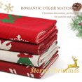 thumbnail image 4 of Bufanda Navidad Para Mujer Invierno Bufandas De Punto Reversible Patrones De Navidad Reno Copo De Nieve Larga Pashmina Fulares Chales Estola Grueso, 4 of 5