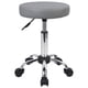 thumbnail image 1 of Silla de salón FURWOO, taburete ajustable con ruedas, color gris, 1 of 7