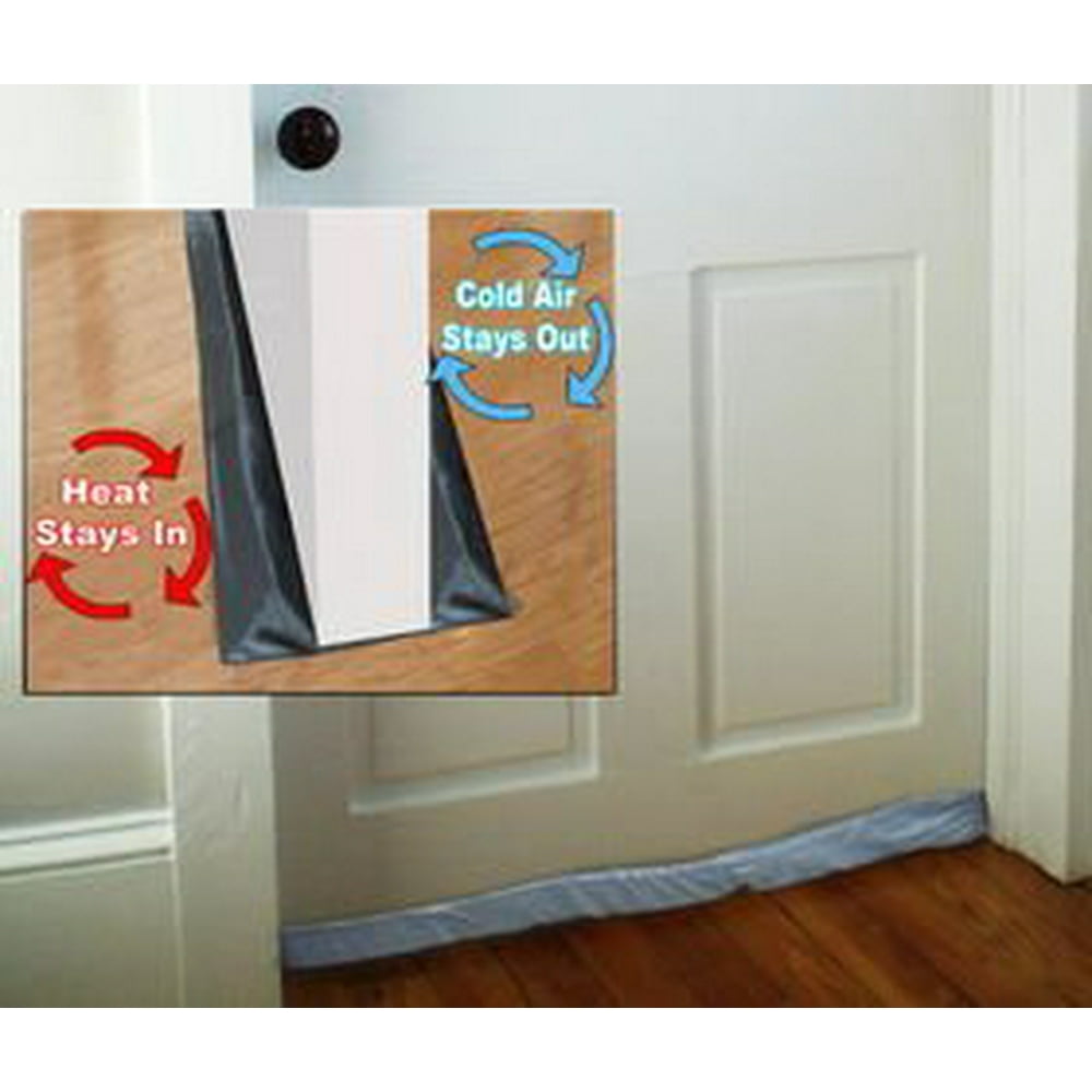 Twin Draft Door Stopper Under The Door Draft Stopper