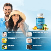 GPGP Greenpeople Multi Collagen Pills 5000mg - 120 Capsules - Healthy Joints, Hair, Skin, Nails