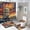 Fine Sunset Ship Sailboat, variant on 4Pcs Fine Sailboat Ship Ocean Shower Curtain Sets, Bathroom Decor Set with Rugs, Bath Mat Nature Landscape Shower Curtain, 72 X 72 Inch
