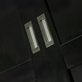 thumbnail image 3 of Montana 42x84 Double Vinyl Barn door kit Black, 3 of 3