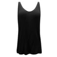 thumbnail image 5 of Women's V Neck Camisole Tank Top Casual Pure Color Staple For Spring Summer Everyday Wear With Pants, 5 of 5