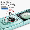 thumbnail image 3 of ChicShell Magnetic Case For Samsung Galaxy Z Flip 6,[Military Grade Drop Tested][Built in Kickstand] Slim Phone Case For Samsung Galaxy Z Flip 6, Green, 3 of 9