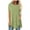 Mint Green, variant on Womens Summer Tops,Women Plus Size Button Solid Round Neck Short Sleeve Irregular T-shirt Blouse Tops Black 6