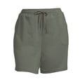thumbnail image 5 of Terra & Sky Women's Plus Size Knit Bermuda Shorts, 5 of 5