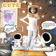 thumbnail image 3 of Juguetes de astronauta de peluche para niños, almohada suave y tierna para el cuerpo del astronauta, decoración temática del espacio exterior para habitación de guardería, bonito juguete para dormir, 3 of 5