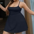 thumbnail image 3 of Ensemble 2 Pcs pour Femmes Robe de Tennis Mini Sans Manches avec Shorts, 3 of 9