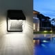 thumbnail image 5 of Luz de seguridad LED solar para exteriores con sensor de movimiento | Panel policristalino | Batería de litio 18650 | IP65 a prueba de agua | Gran angular de 270° | Montaje en pared | para el camino, 5 of 6