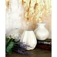 thumbnail image 3 of CosmoLiving by Cosmopolitan 6"W, 6"H Cream Ceramic Vase with Varying Patterns, Set of 3, 3 of 11