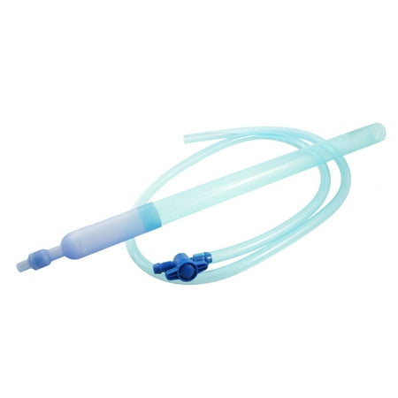 Long Water Pump - Unique Bargains Unique Bargains Fish Tank Water Change Cleaning Siphon Pump 1.8M Long