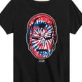 thumbnail image 3 of Marvel Iron Man - Flag Fill Oversized - Toddler And Youth Short Sleeve Graphic T-Shirt, 3 of 5