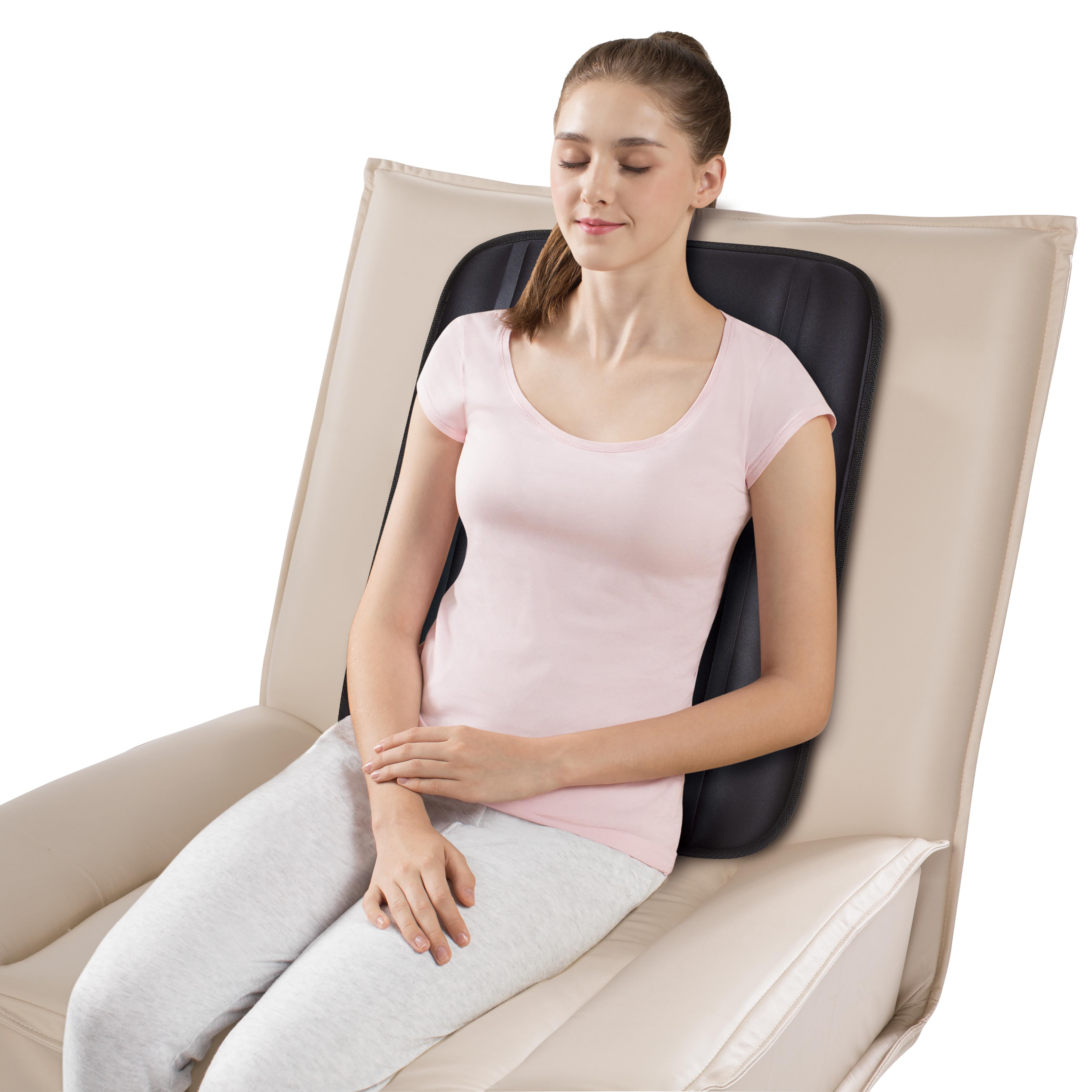 Health Touch Back Massager with Soothing Heat and Vibration H-2076