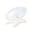 White, variant on Pet Hamster Running Wheel Mute Flying Saucer Steel Axle Wheel Running Disc Toys Cage Small Animal Hamster Accessories