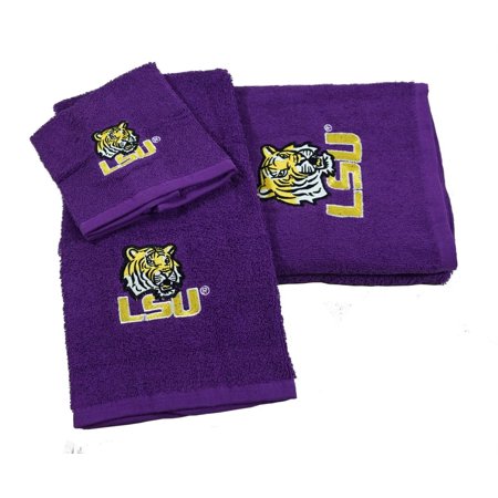 NCAA LSU 3-Piece Towel Set