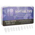 thumbnail image 2 of Long Nail Tips,550 Pcs Nail Tips Clear Nail Tips Nail Tips Dependable Performance, 2 of 8