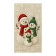 thumbnail image 2 of Christmas Door Cover Decorations Snowman Front Door Banner Xmas Backdrop Photography Background Holiday Hanging Banner for Christmas Xmas Home Office Indoor Decor, 2 of 5